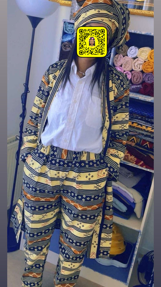 Kimono, Wax taille,